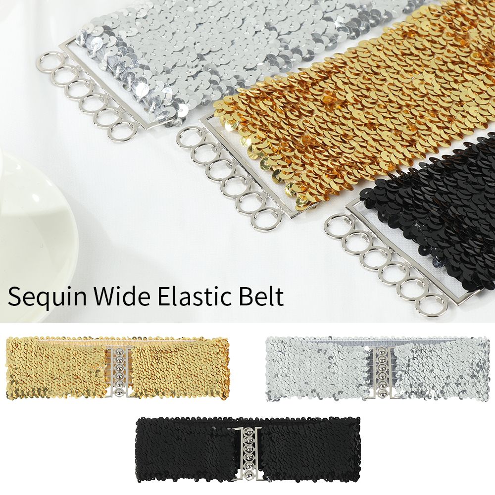 Fashion Cinch Stretch Sequin W - Corset Waist Cinch 评论和价格