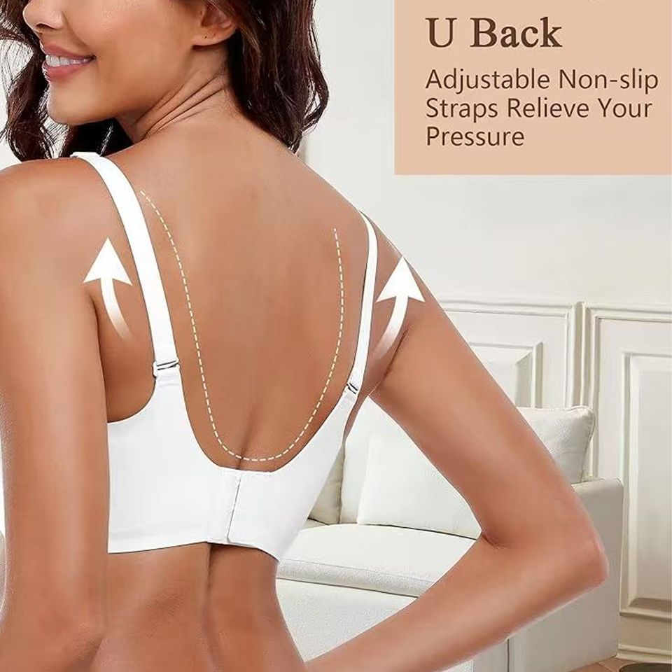 Seamless Wireless Supportive B - Bralette Wireless Soft 评论和价格