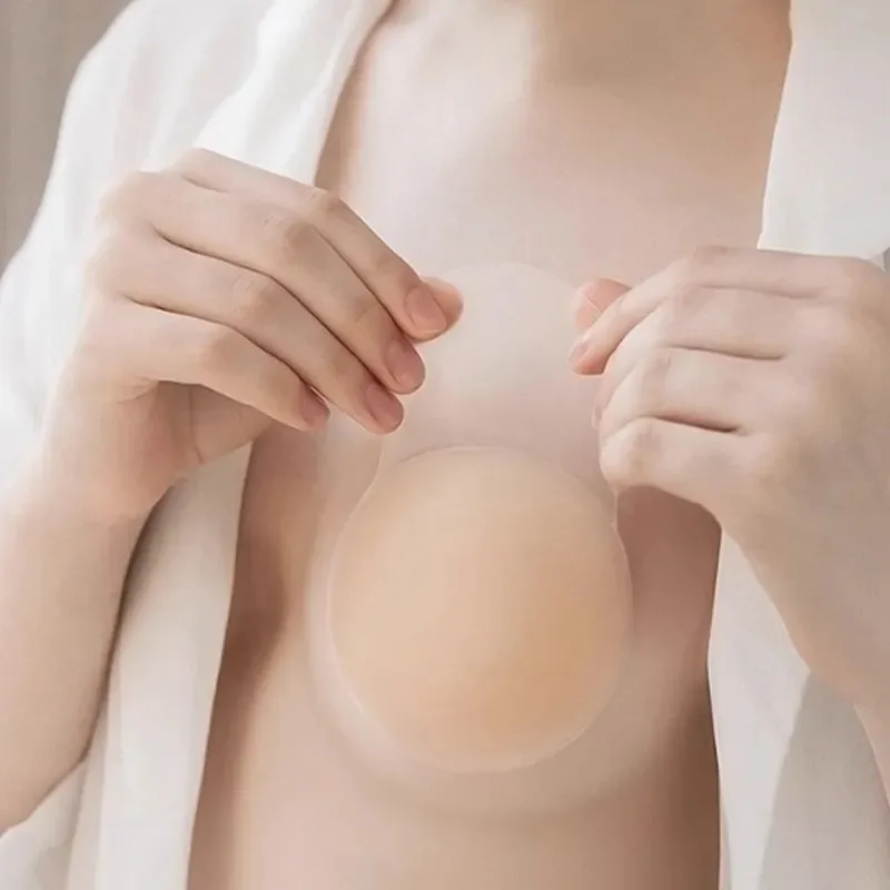 1Pairs Silicone Nipple Cover L - Silicone Bra Adhesive 评论和价格